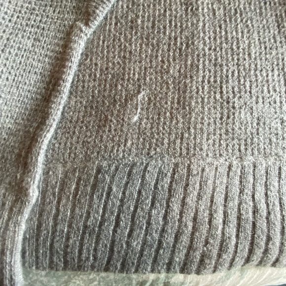 Boden Grey Mohair-Blend Open Front Cardigan - Picture 13 of 13